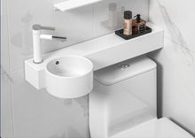 Load image into Gallery viewer, Ceramic Washbasin White Bathroom Sink 700mm
