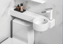 Load image into Gallery viewer, Ceramic Washbasin White Bathroom Sink 700mm
