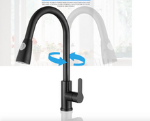 Load image into Gallery viewer, Kitchen Sink Mixer - Round Series M82 - Matt Black
