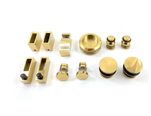 Load image into Gallery viewer, Shower sliding door kit bathroom sliding doors accessories shower glass door fittings
