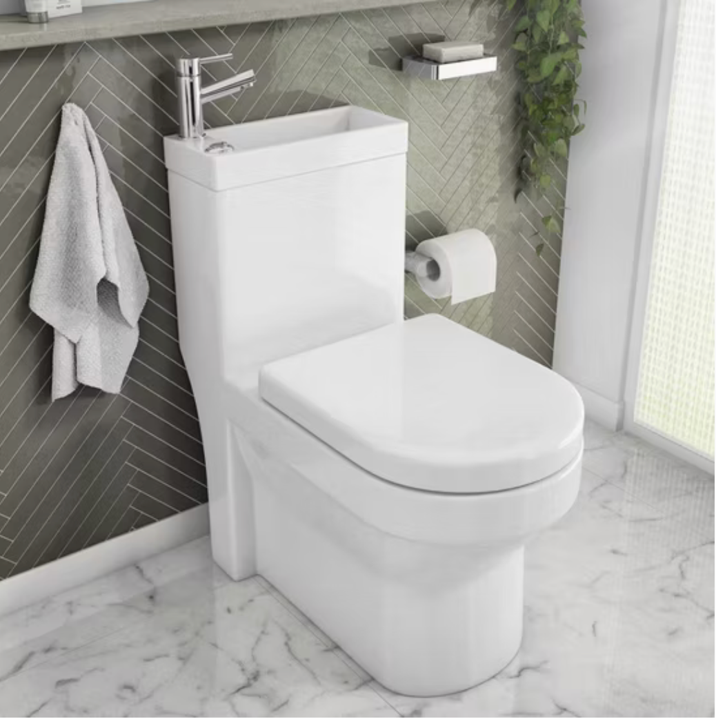 2 in 1 Toilet Basin Combo Combined Toilet and Sink 2807