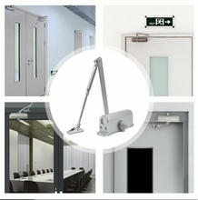 Load image into Gallery viewer, Automatic Door Closer Spring Hydraulic Buffer Door Stopper Adjustable Speed Door
