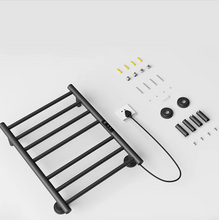 Load image into Gallery viewer, Electric Towel Rack Stainless Steel Intelligent Screen Constant Temperature With Plug
