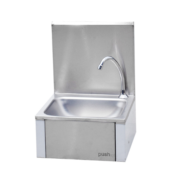Stainless Steel HIGH BACK KNEE PUSH SINK first choice in the kitchen