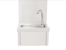 Load image into Gallery viewer, Stainless Steel HIGH BACK KNEE PUSH SINK first choice in the kitchen
