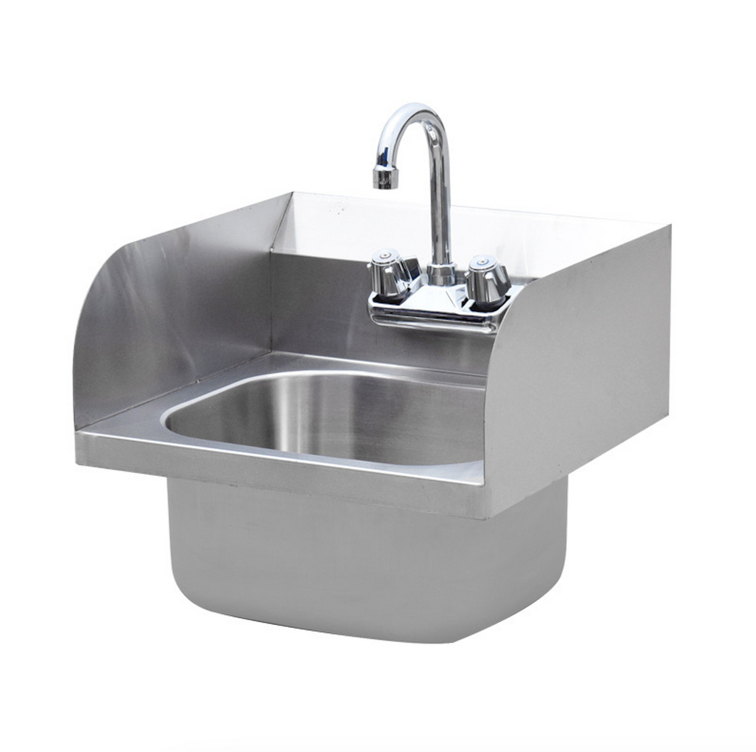 Hotel Equipment Stainless Steel Wall Mount Small Hand Washing Sink