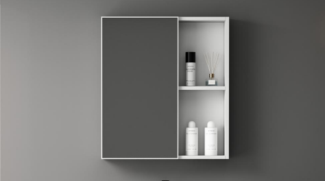 The European Bathroom Mirror Cabinet 400/500mm 100% WaterProof