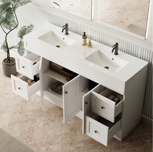 Load image into Gallery viewer, Vanity - Jess Series J900F/1500F White - 100% Water Proof
