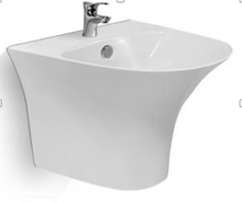 Load image into Gallery viewer, Hand Wash Basin White Ceramic Wall Hung Basin #405
