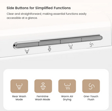 Load image into Gallery viewer, Smart Modern Bidet Toilet, with Heated Seat, Dual Auto Flush #802C
