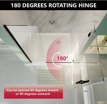 Load image into Gallery viewer, Frameless Door -Invisible aesthetic - configurability 1200mm
