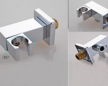 Load image into Gallery viewer, Wall Mounted Brass Shower Head Holder And Elbow - Male

