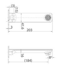 Load image into Gallery viewer, Bath Spout Round - Reece001
