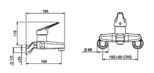 Load image into Gallery viewer, Methven Celeste Bath Mixer
