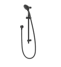 Load image into Gallery viewer, Methen Wairere 5F Rail Shower Matte Black
