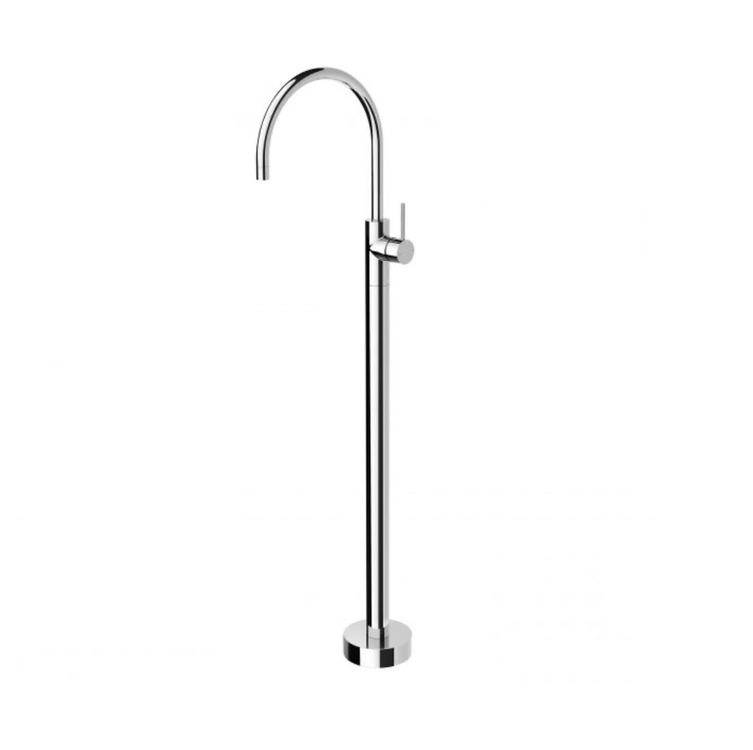 Slimline Floor Mounted Bath Mixer