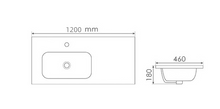 Load image into Gallery viewer, Ceramic ET AIR 1200 LEFT White Top
