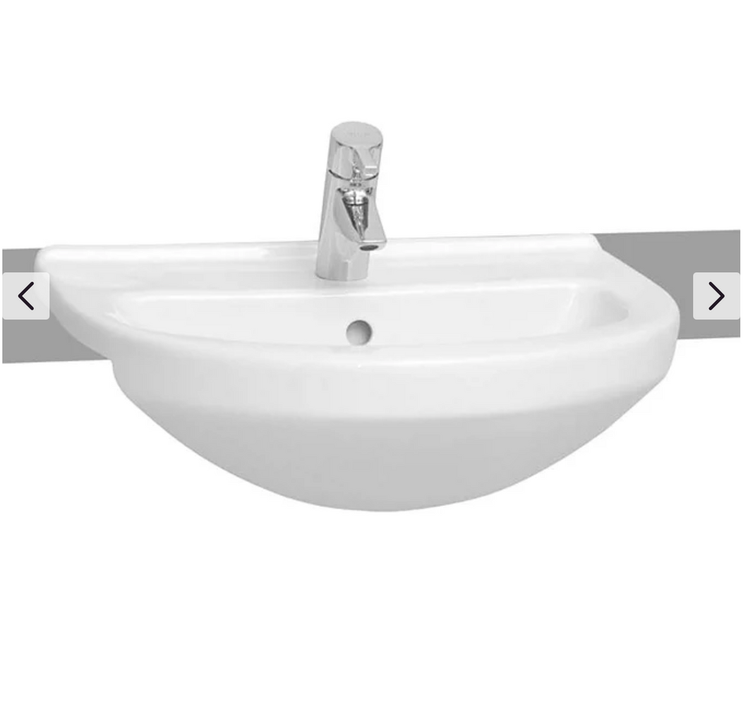 Vitra 550 Semi-Re-Basin (55cm) White