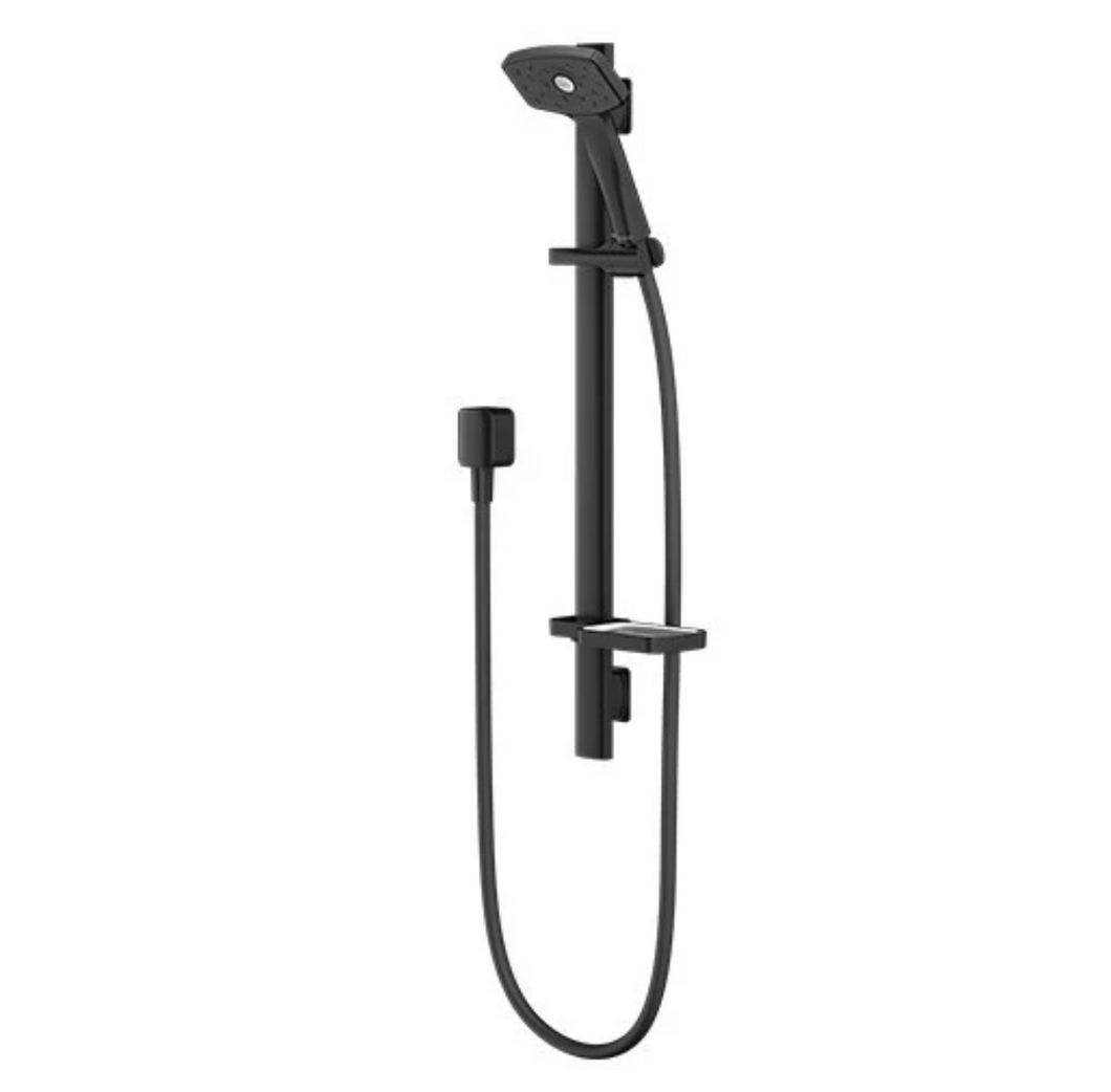 METHVEN WAIPORI SATINJET SHOWER SLIDE BLACK
