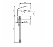 Load image into Gallery viewer, Promix Basin Mixer Chrome PRSLBCP2
