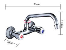 Load image into Gallery viewer, 2 hole wall-mounted washbasin mixer 2015
