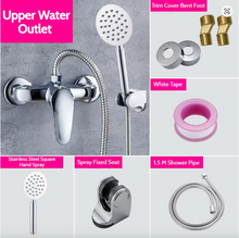 Load image into Gallery viewer, Wall Mounted Shower Faucet Cold and Hot Mixed Valve
