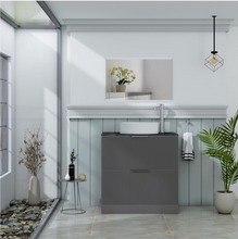 Load image into Gallery viewer, Vanity - Bella Series 1000 Quartz Stone Counter Top Set
