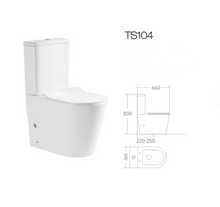 Load image into Gallery viewer, Toilet Suite - BTW Bella TS104
