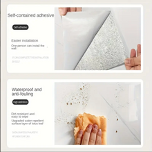 Load image into Gallery viewer, 10pcs of PVC Jezz white wall tiles sticker -30x60 cm
