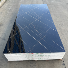 Load image into Gallery viewer, PVC UV Marble Stone Board - Black Net Color
