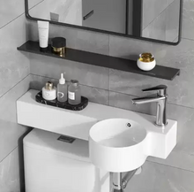 Load image into Gallery viewer, Ceramic Washbasin White Bathroom Sink 700mm

