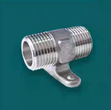 Load image into Gallery viewer, Brass Nugged Nipple 15mm
