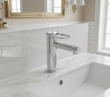 Load image into Gallery viewer, Aquatica Link Basin Mixer Chrome / Black
