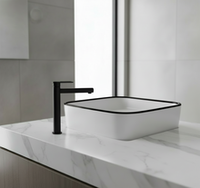 Load image into Gallery viewer, Aquatica Link Vessel Mixer All Pressure Black/ Brush Nickel
