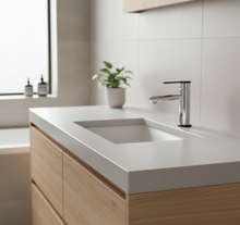 Load image into Gallery viewer, Aquatica Point Basin Mixer Chrome / Black
