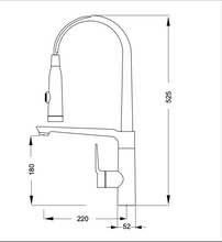 Load image into Gallery viewer, Aquatica Alina Sink Mixer with Spray
