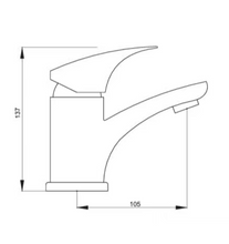 Load image into Gallery viewer, Aquatica Cambridge Basin Mixer - All Pressure
