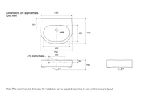 Load image into Gallery viewer, Kohler Wall-hung Lavatory 550mm
