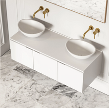 Load image into Gallery viewer, Solid Surface Plain White Otti Top 600-1500mm
