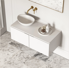 Load image into Gallery viewer, Solid Surface Plain White Otti Top 600-1500mm
