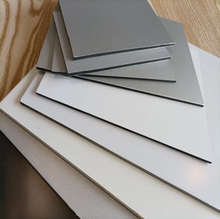 Load image into Gallery viewer, 3mm Aluminium Composite Sheet Matte Silver Panel
