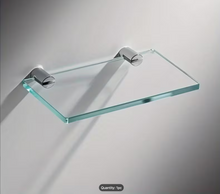Load image into Gallery viewer, Bathroom Tempered Glass Wall-mounted Storage Rack
