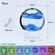 Load image into Gallery viewer, 3D Flowing Sand Painting Night Light
