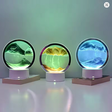 Load image into Gallery viewer, 3D Flowing Sand Painting Night Light

