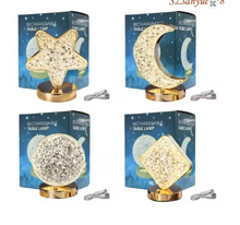 Load image into Gallery viewer, Rechargeable Moon/Round/Square/Star Projection Night Light with Touch Control
