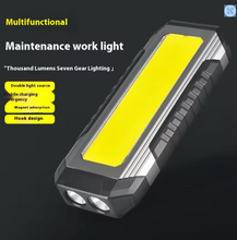 Load image into Gallery viewer, Portable Camping Flashlight COB Repair Work Light with Magnet
