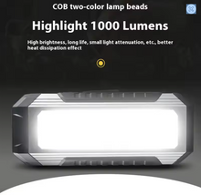 Load image into Gallery viewer, Portable Camping Flashlight COB Repair Work Light with Magnet
