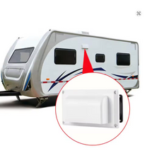 Load image into Gallery viewer, Caravan Motorhome Trailer Side Air Vent Ventilation Exhaust Fan RV White DC12V 13.2W
