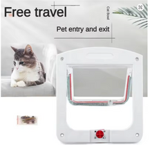 Load image into Gallery viewer, Pet Safe Cat Dog Door Hole Control Free In and Out Two-Way Adjustment
