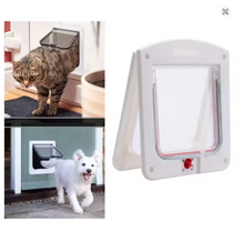 Load image into Gallery viewer, Pet Safe Cat Dog Door Hole Control Free In and Out Two-Way Adjustment
